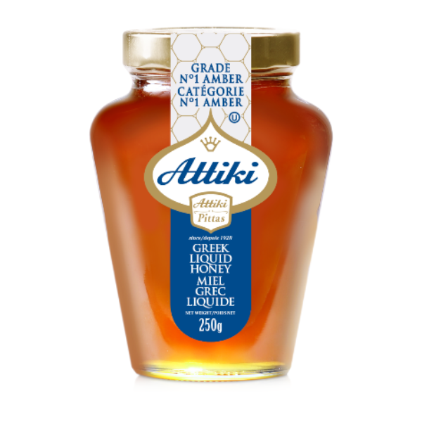 Attiki Greek Liquid Honey 250gr